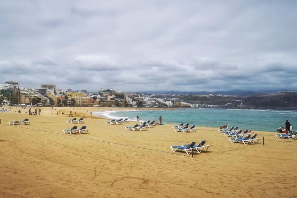 Agua De Abril Las Canteras ¡En Un Minuto En El Mar! Ideal Descansar/Teletrabajar Apartment Las Palmas de Gran Canaria Exterior photo