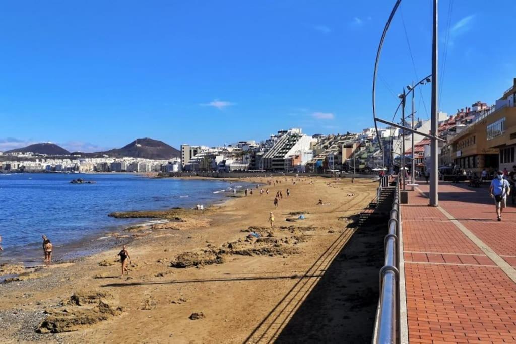 Agua De Abril Las Canteras ¡En Un Minuto En El Mar! Ideal Descansar/Teletrabajar Apartment Las Palmas de Gran Canaria Exterior photo