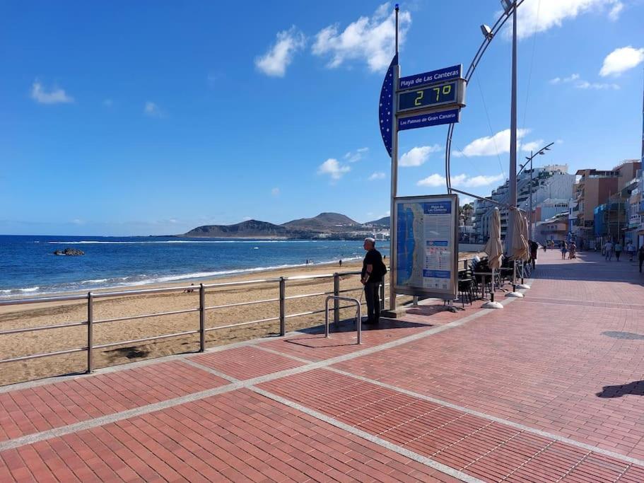 Agua De Abril Las Canteras ¡En Un Minuto En El Mar! Ideal Descansar/Teletrabajar Apartment Las Palmas de Gran Canaria Exterior photo