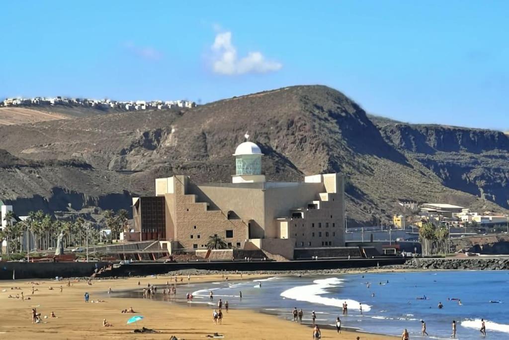 Agua De Abril Las Canteras ¡En Un Minuto En El Mar! Ideal Descansar/Teletrabajar Apartment Las Palmas de Gran Canaria Exterior photo